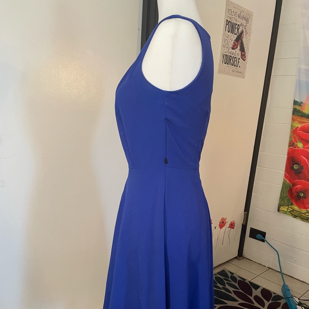 Royal blue a-line dress - Picture 4 of 9